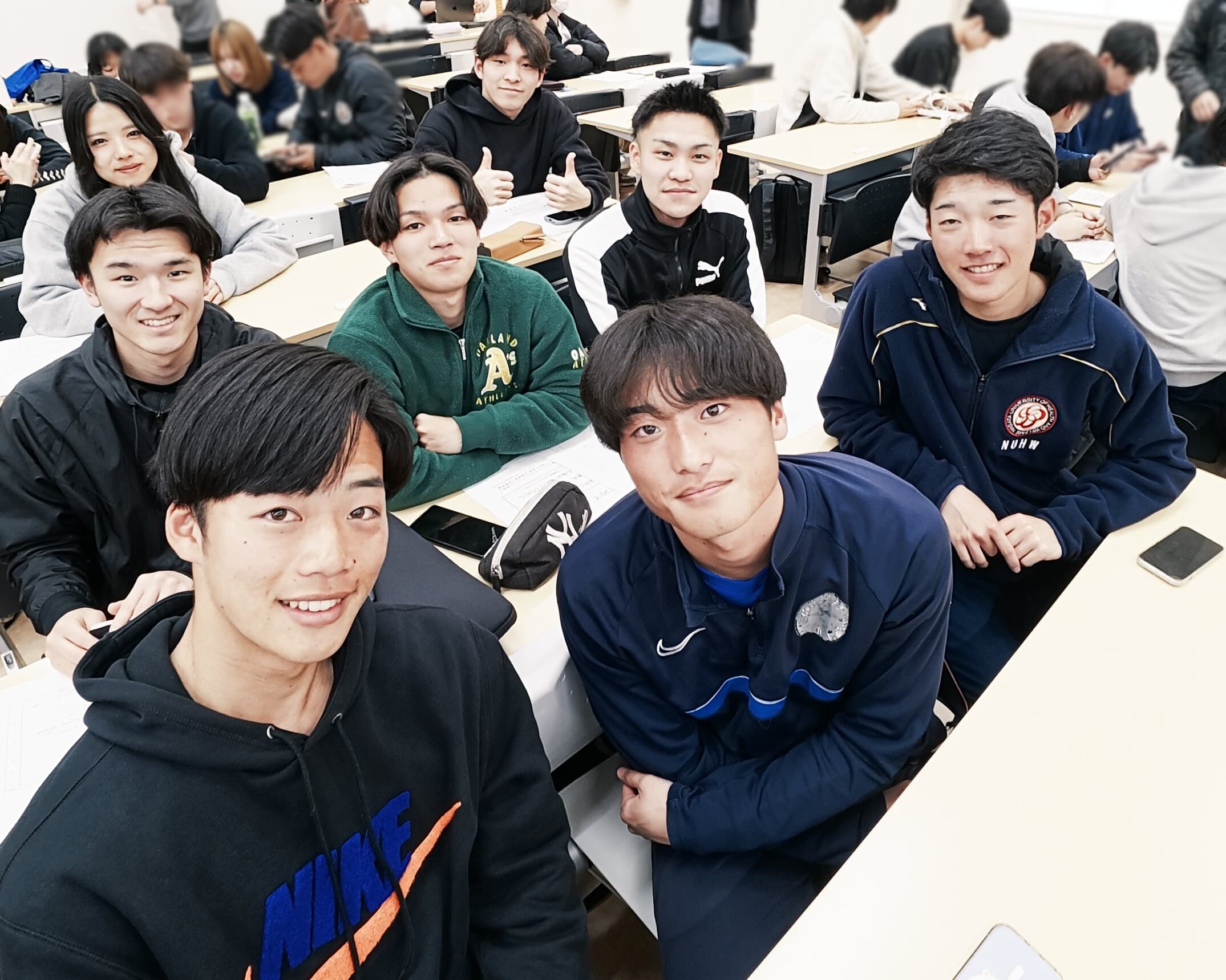 【研究室】新3年生9名が越智ゼミに加入しました