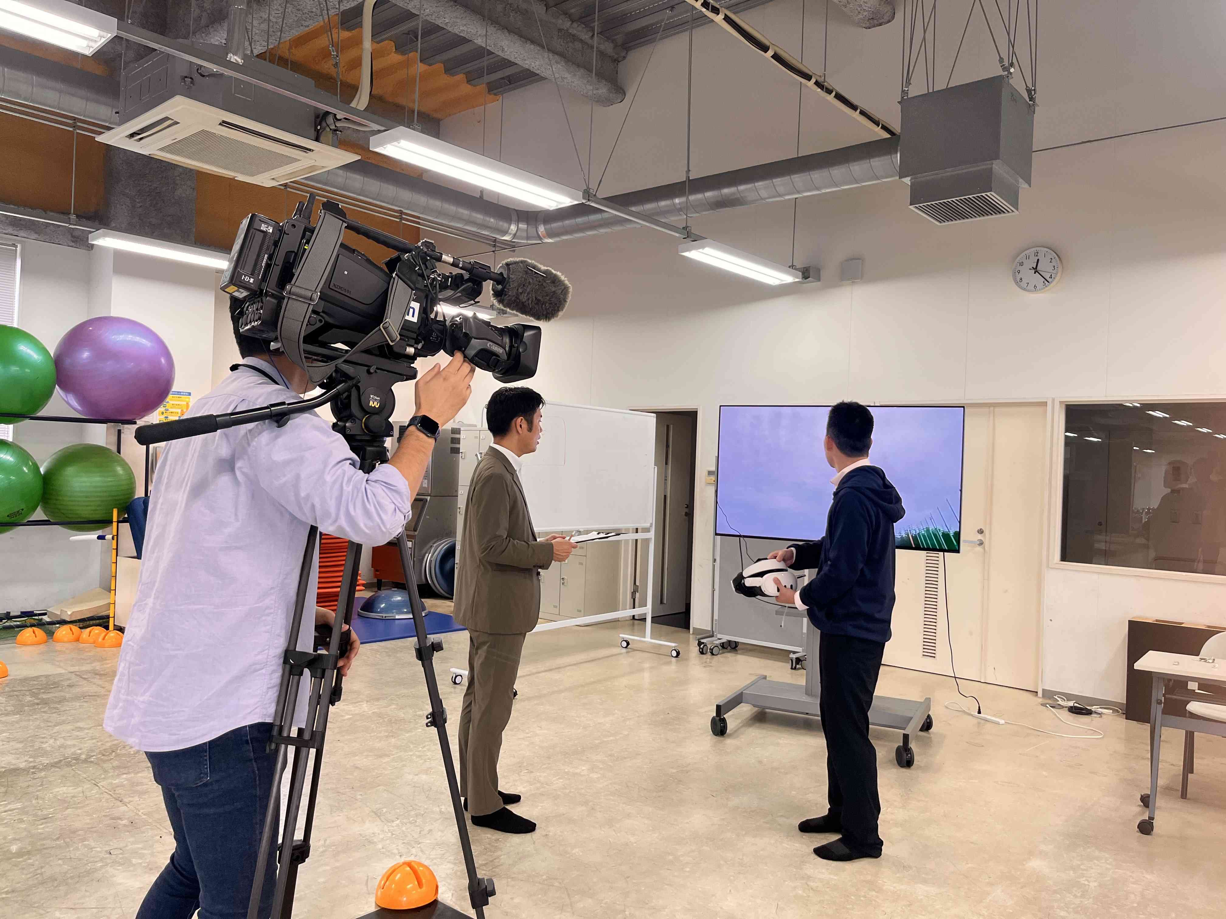 【メディア掲載】BSN新潟放送「ゆうなび」でVR野球研究が紹介されました